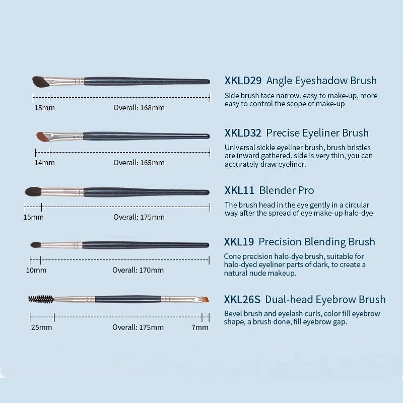11-Piece Premium Makeup Brush Set