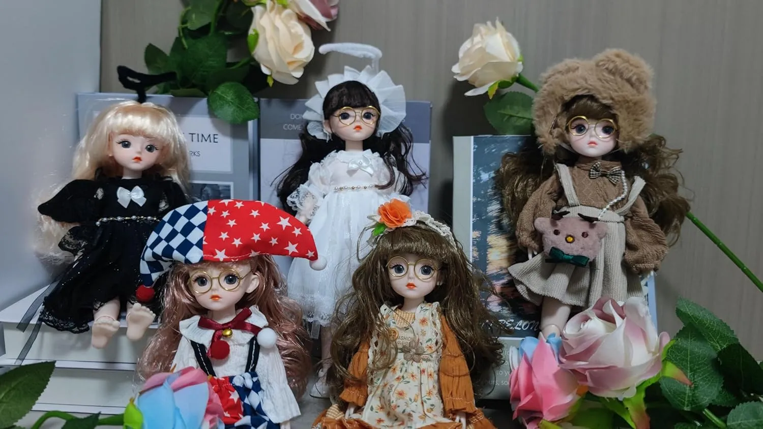 1/6 BJD Ball Jointed Blythe Smart Doll With Clothes - Anime Kawaii Myou Doll (Suwan)