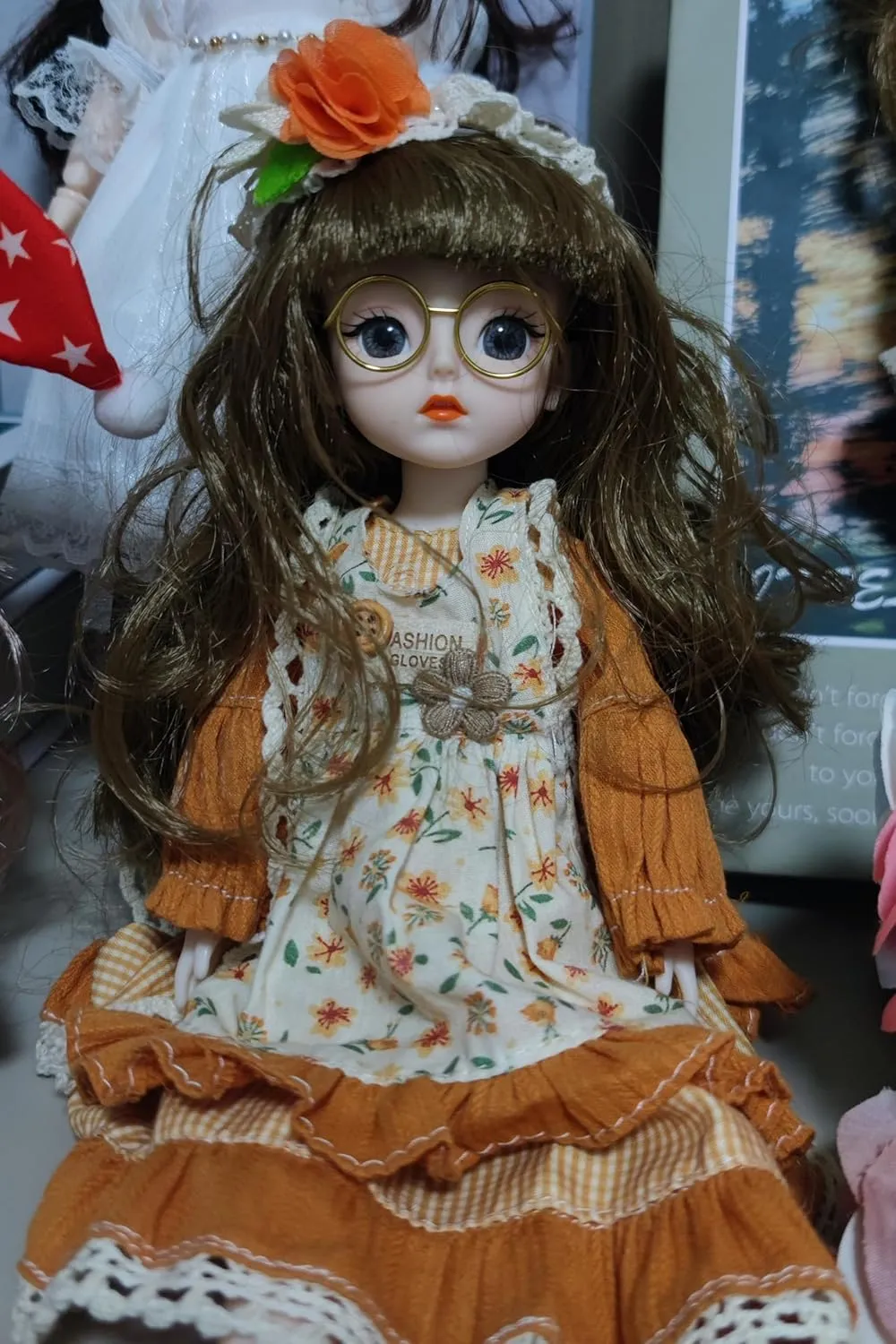 1/6 BJD Ball Jointed Blythe Smart Doll With Clothes - Anime Kawaii Myou Doll (Suwan)
