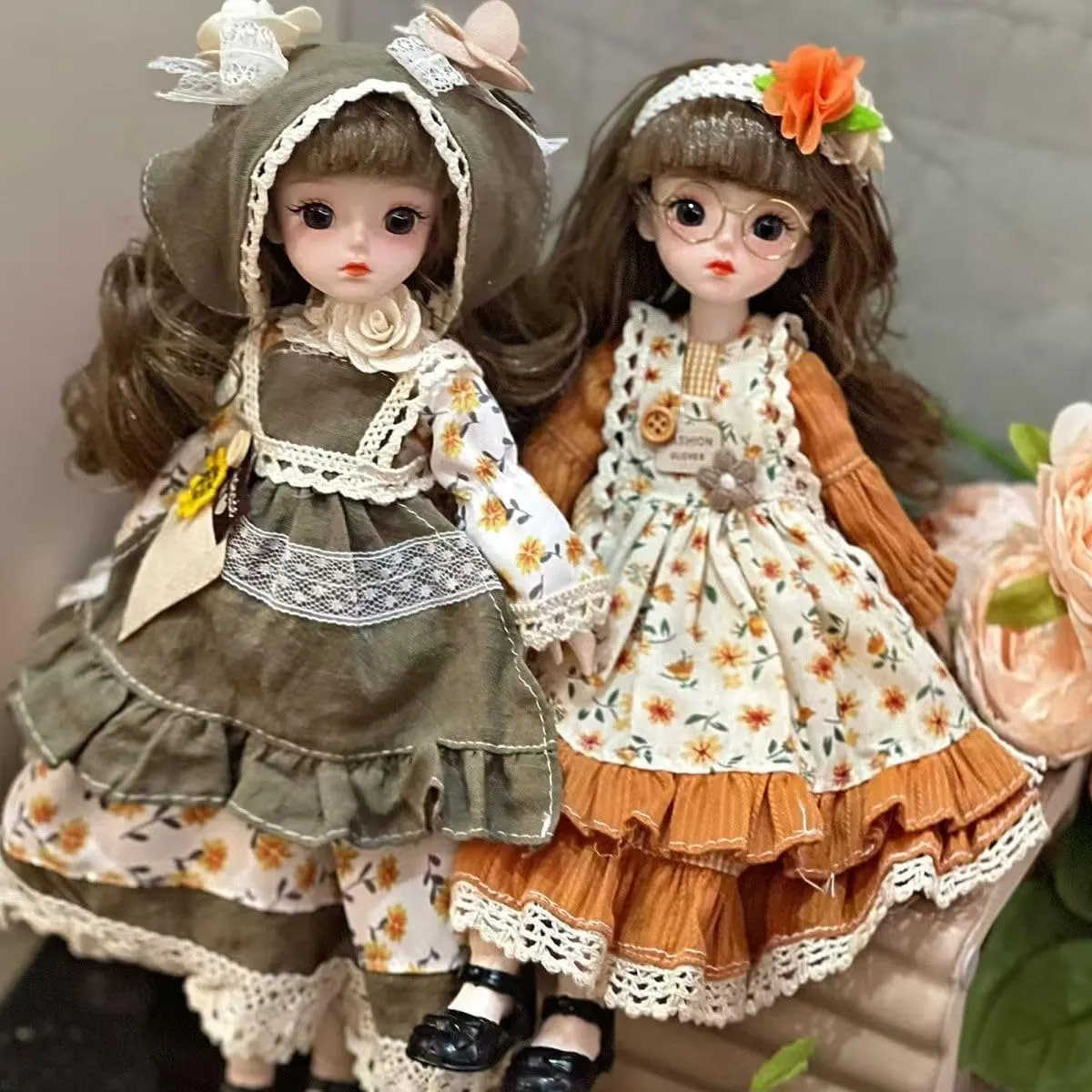 1/6 BJD Ball Jointed Blythe Smart Doll With Clothes - Anime Kawaii Myou Doll (Suwan)