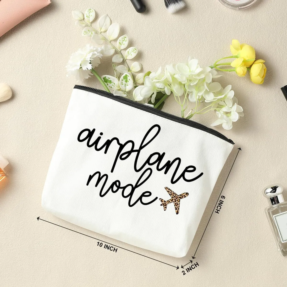 2 Pack Travel Gifts: Makeup Bags for Women - Perfect for Girls' Trips, Weekends, Parties & Vacations