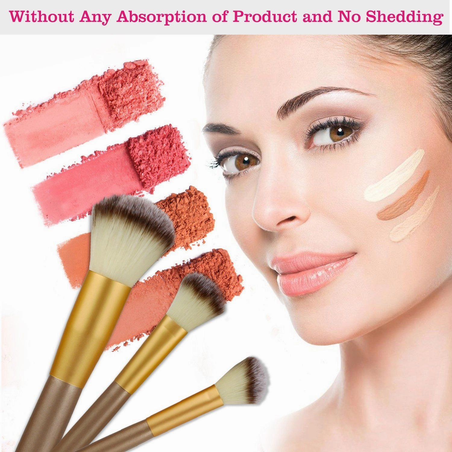 24-Piece: Makeup Brushes Set