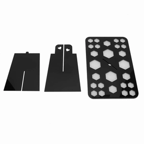 26 Hole Makeup Brush Air Drying, Acrylic Makeup Brushes Drying Rack, Cosmetic Brush Drying Rack for Makeup Artist and Lovers