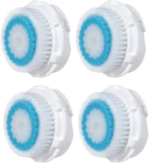 4 Pack Compatible Replacement Facial Cleansing Brush Head