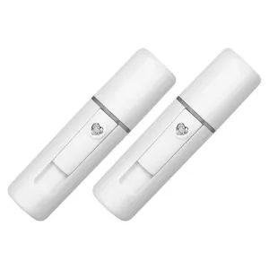 4pcs Nano Facial Sprayer Portable Beauty Care Mister Compact Humidifier for Usb Rechargeable for Home Travel Softens Dry