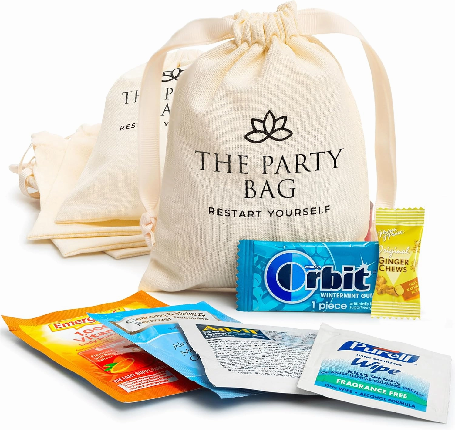 5 Pre-Filled Party Kit for Bachelorette Party Favors, Birthdays, Bridal Showers & Wedding Party Favors | 6 Pcs Premium Bulk Bachelorette Kit Supplies, Items & Bags for Adult Kit (5 Kits)