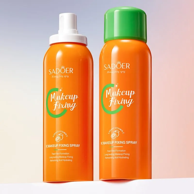 5x VC, Setting Spray, Fast Film Formation Long Lasting Makeup Lock, Clear, 150ml