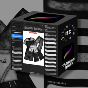 *NEW* 25 Realistic Procreate Brushset