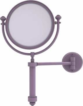Allied Brass SB-4/3X-LVN Southbeach Collection Wall Mounted Make-Up Mirror 8 Inch Diameter with 3X Magnification, Lavender