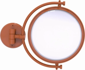 Allied Brass WM-4/5X-ASP 8 Inch Wall Mounted Make-Up Mirror 5X Magnification, Autumn Sparkle