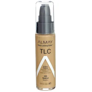 Almay TLC Truly Lasting Color 16 Hour Makeup, Neutral 04 [220] 1 oz (Pack of 6)
