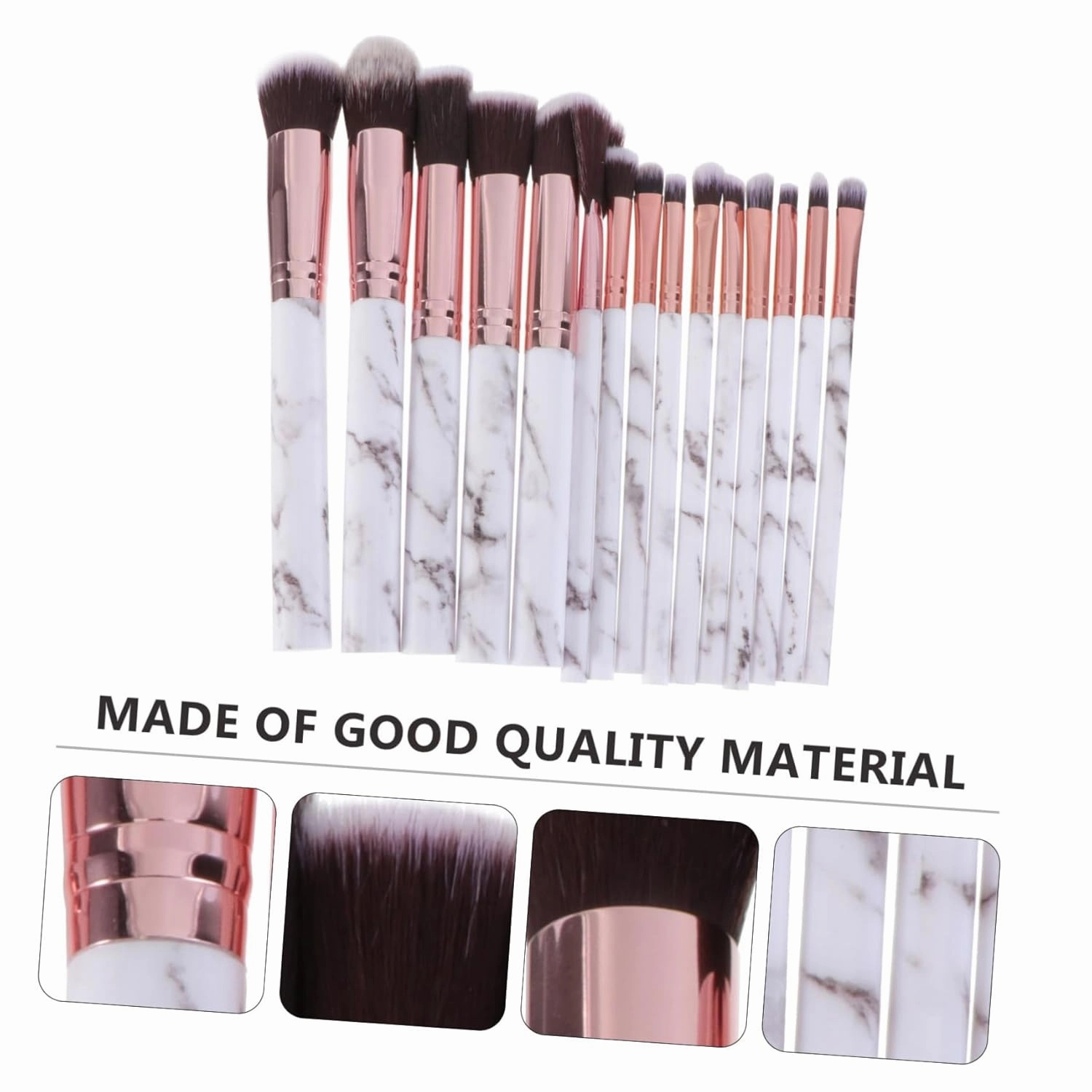 Angoily 30 Pcs Makeup Brush Set 12-piece Nylon Bristles Professional Makeup Brush Set for Women