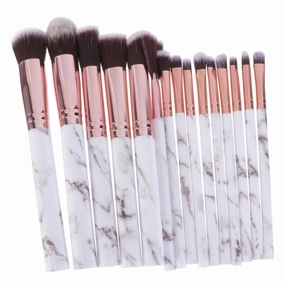 Angoily 30 Pcs Makeup Brush Set 12-piece Nylon Bristles Professional Makeup Brush Set for Women