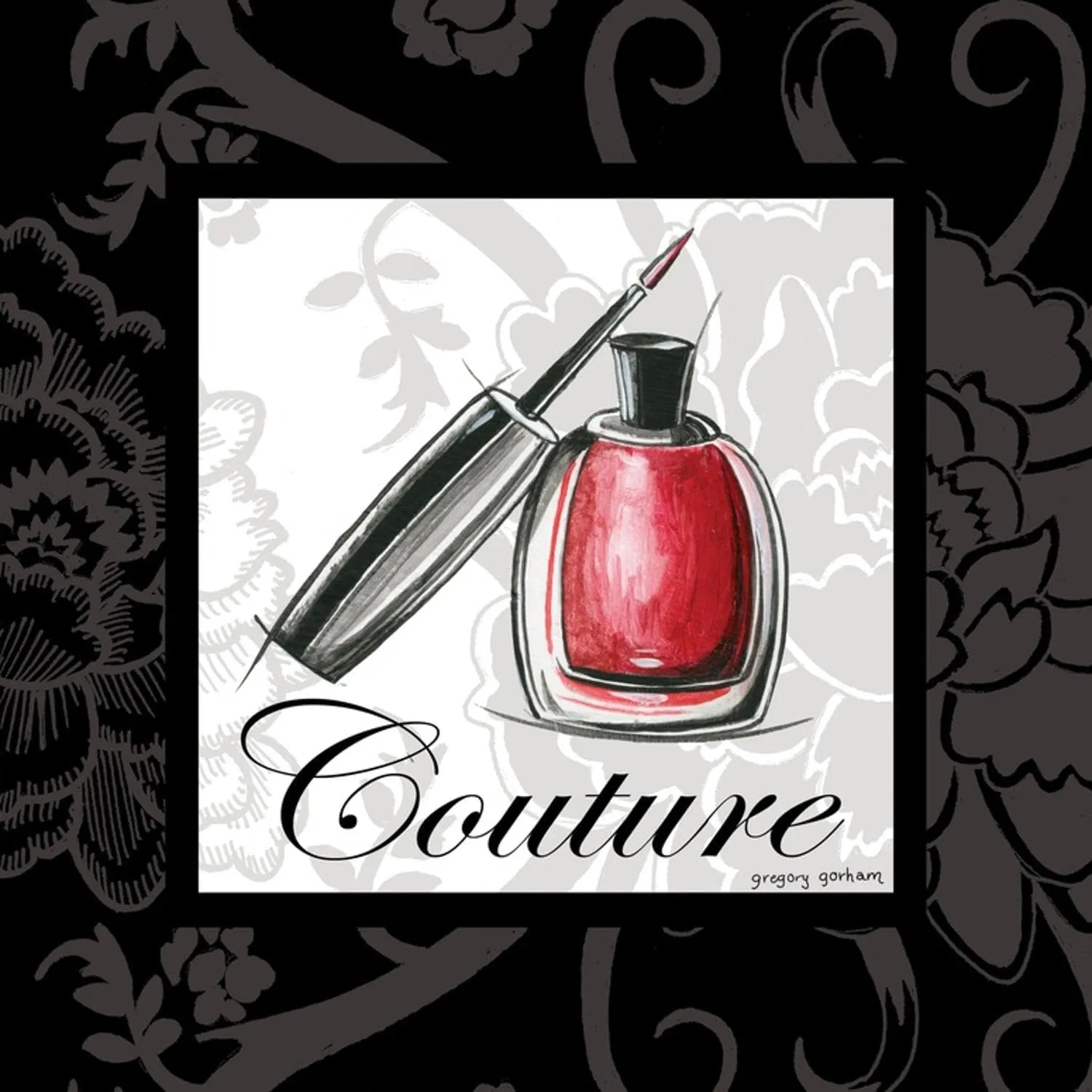 ART.COM Wall Art Print Makeup Bag IV by Gregory Gorham, 24" x 24"
