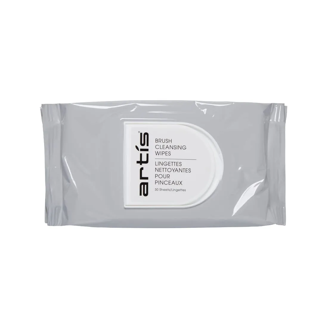 Artis Brush Cleansing Wipes, 30 Count Makeup Brush Cleaning Wipes