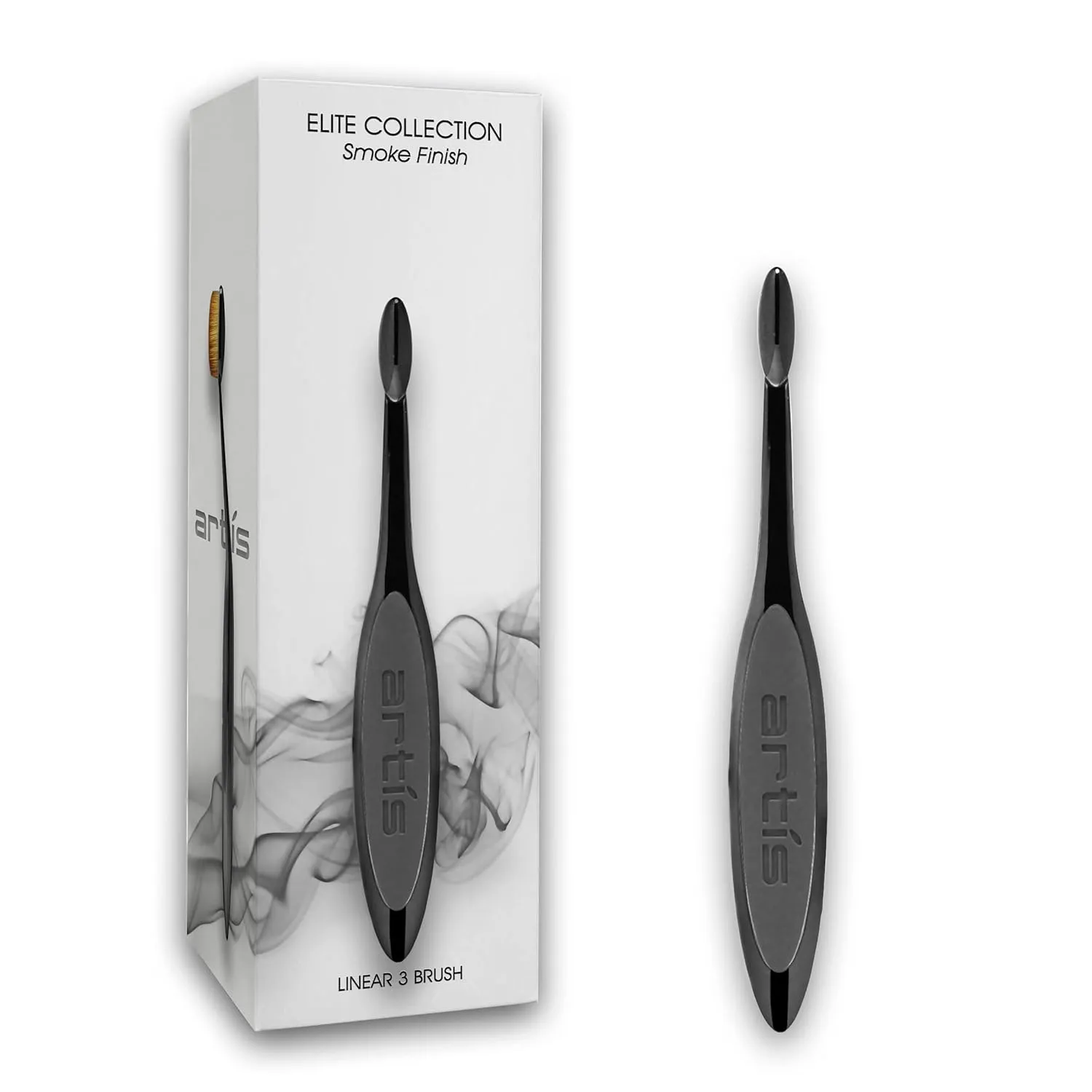 Artis Elite Linear 3 Makeup Brush | Perfect Precise Liner | Upper Lash Line or Lower Lashes | Ideal For Wider Line Pattern | Special Effects Makeup
