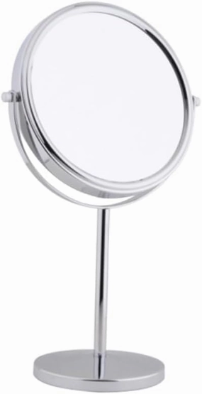 balacoo Portable 6 Inch Makeup Mirror 5X Magnification Large Vanity Mirror Tray for Women Girls