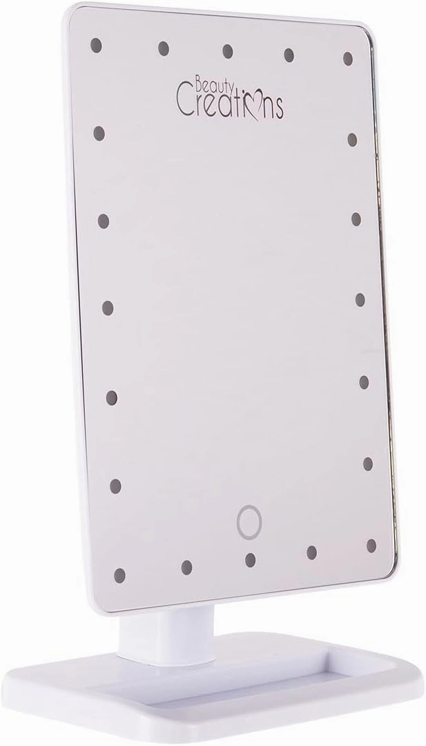 Beauty Creations LED Makeup Mirror Black and White