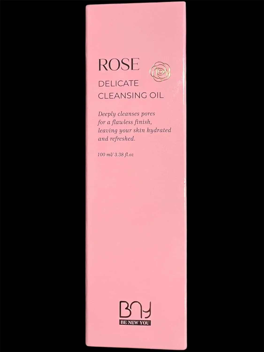 BNY Dầu Tẩy Trang Hoa Hồng-Rose Delicate Cleansing Oil, Korean Skincare with Vitamin E, 100ml, For All Skin Types