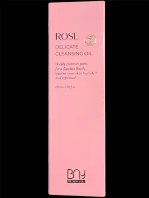 BNY Dầu Tẩy Trang Hoa Hồng-Rose Delicate Cleansing Oil, Korean Skincare with Vitamin E, 100ml, For All Skin Types