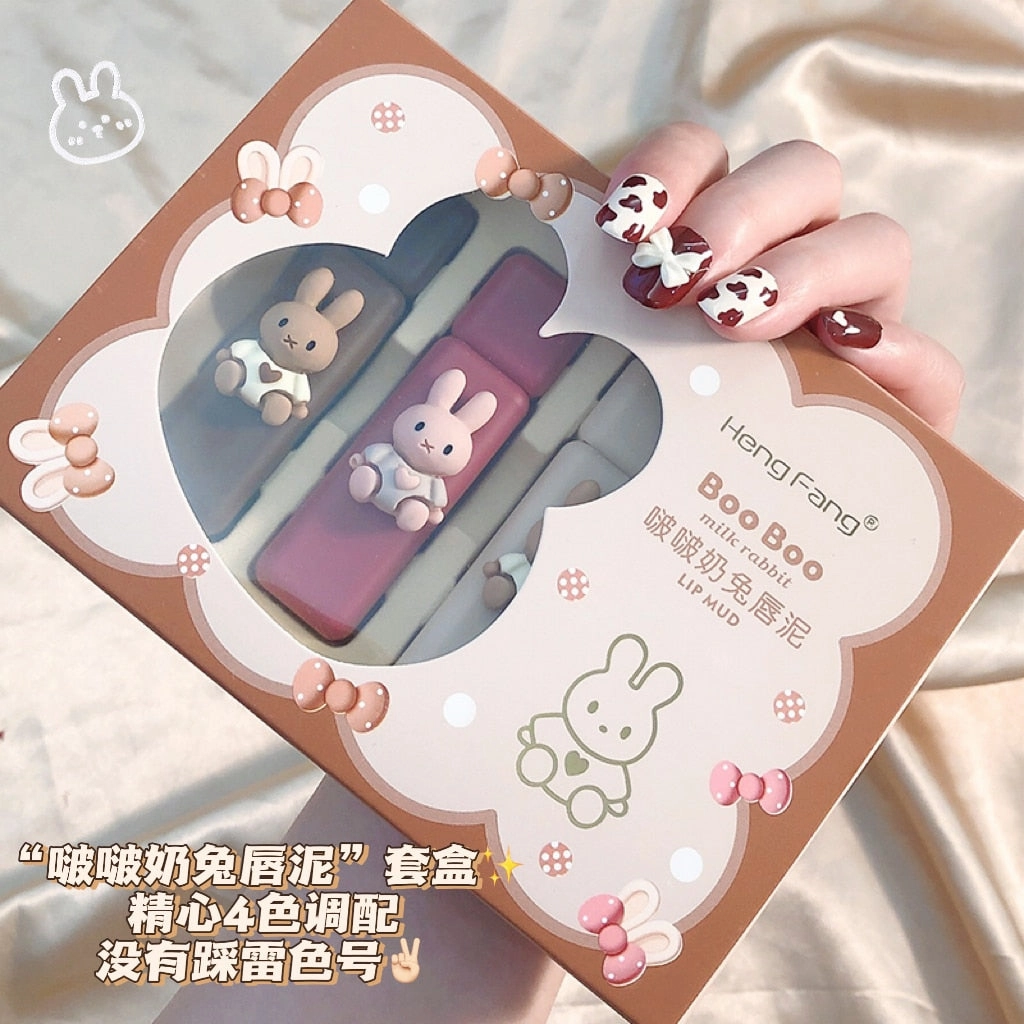 Bunny Matte Lip Gloss Set