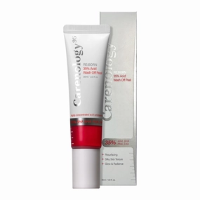 Carenology95 - REBORN 35% Acid Wash Off Peel - Korean Beauty Exfoliator - Gentle Peeling Solution - Pore Cleansing - Dead Skin Cell Removal - K-Beauty - 30ml