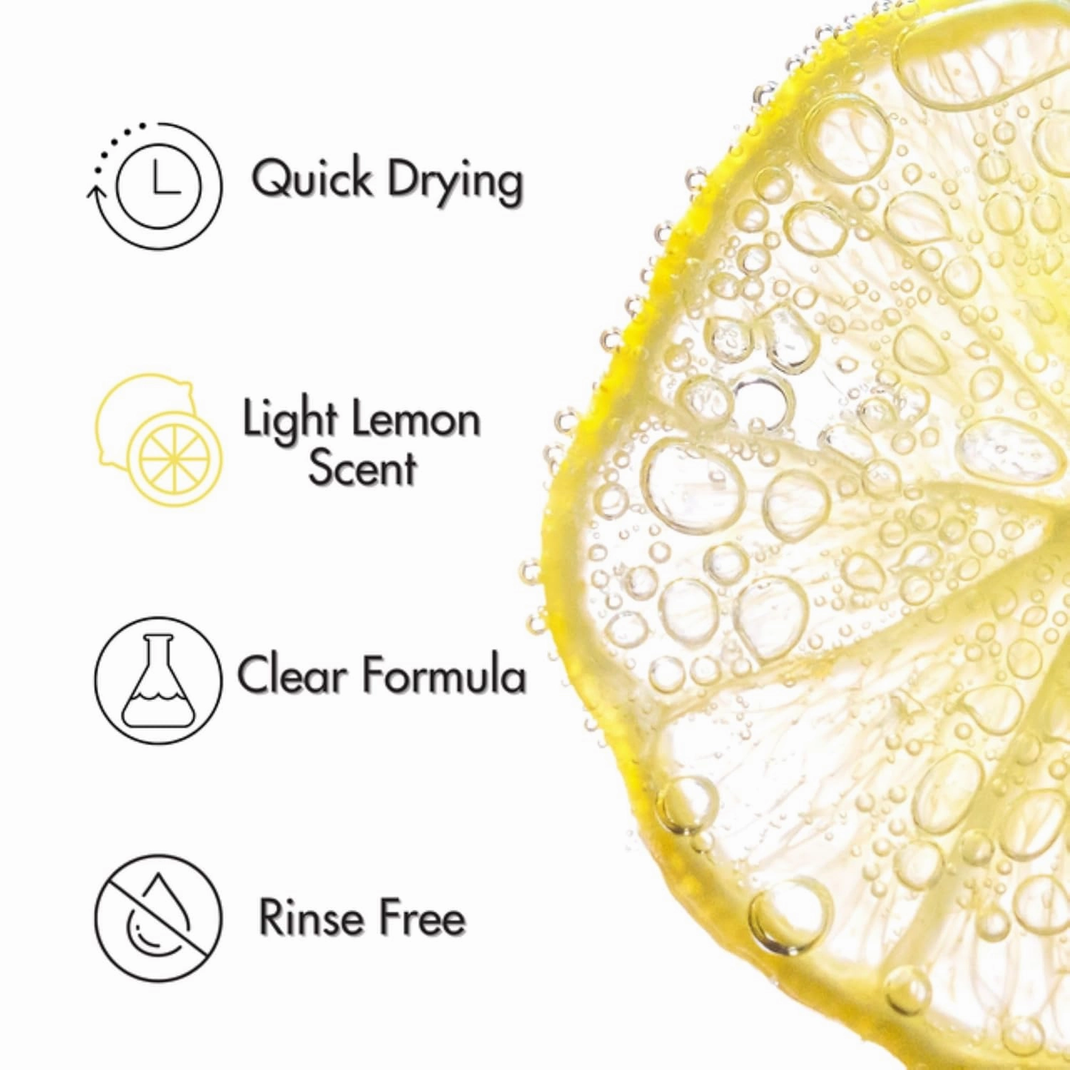 Cinema Secrets Original Makeup Brush Cleaner Solution - Professional Cleanser for Makeup Brushes - Quick-Drying, Rinse-Free Formula - Removes Stubborn Waterproof Make Up - Lemon