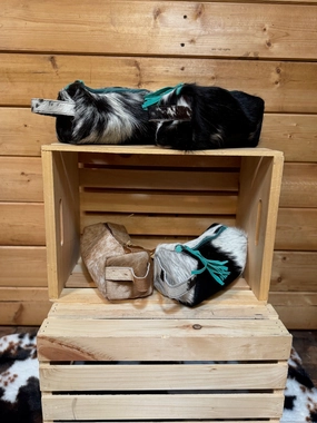 Cowhide Make Up Bags
