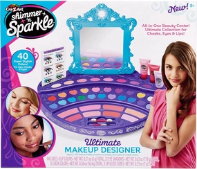 Cra-Z-Art Shimmer’ n Sparkle Real Ultimate Make Up Real Makeup Designer Kit