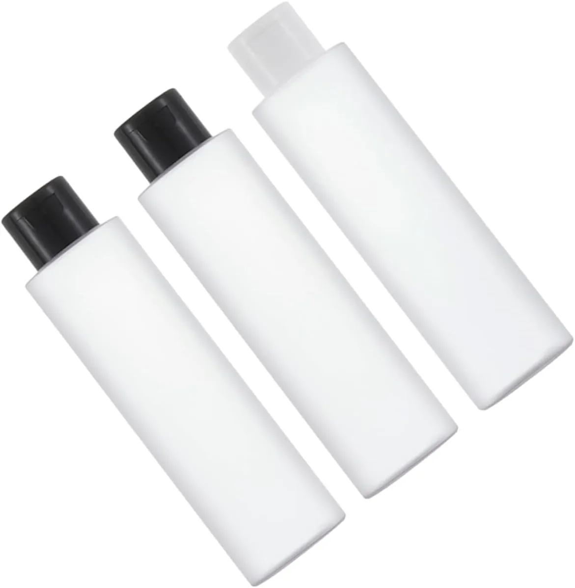 DOITOOL 6 Pcs Wood Mugs for Drinking Tube Squeezer Travel Makeup Bottle Gel Clamshell Empty Bottle Cosmetic