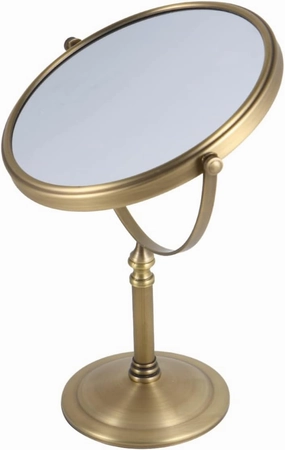 Double-Sided 8X Magnification Makeup Mirror Led Light Large 10.5'' Vanity Mirror for Women Anti-Slip Base