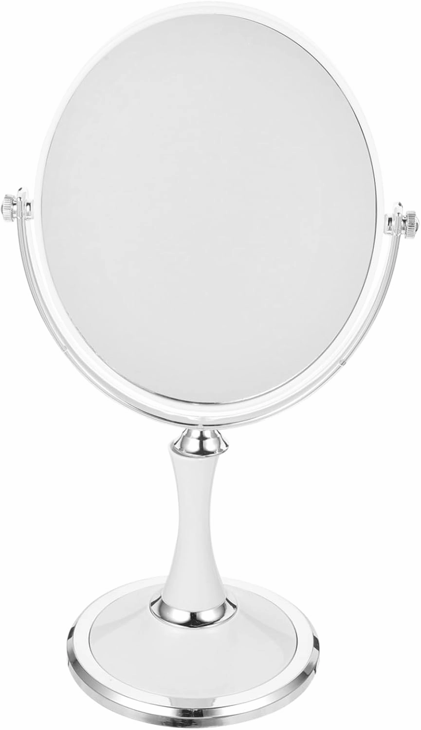 Dual Magnification Makeup Mirror 6 Inch Home Makeup Mirror Swivel and Mirror Light for Women