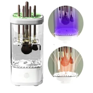 Electric Makeup Brush Cleaner Machine, LIFEES Portable Automatic USB Cosmetic Brush Cleaner Dryer for All Size Beauty Makeup Brushes Set, Foundation brush, Contour, Eyeshadow, Blush Brushes