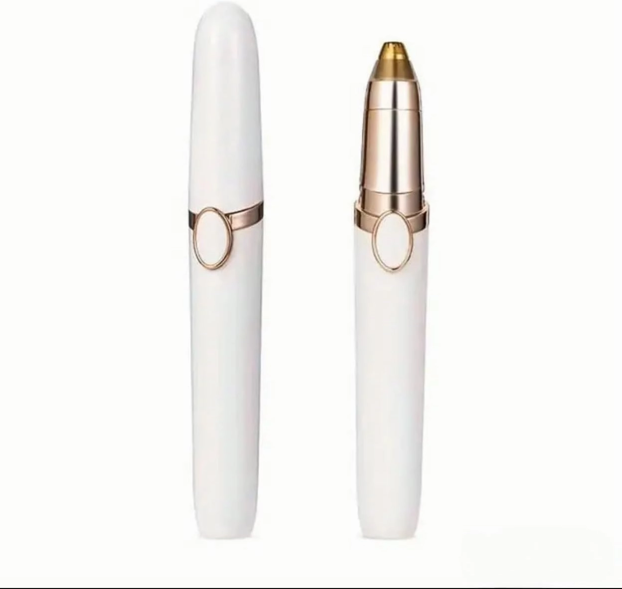 Electric Eyebrow Razor, Precise Trimming, Instant Hair Remover (White)