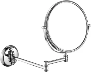 ELTOX Bathroom Makeup Mirrors, Wall Mounted Magnifying Sturdy Double Sided Adjustable Cosmetic Shaving Vanity Extendable Swivel (Color : 6inch, Size : 7X)