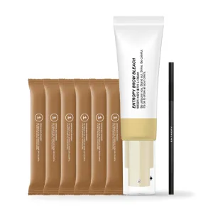 ENTROPY MAKEUP Brow Kit, Eyebrow Color Kit, Last Up to 4 Weeks, Natural Looking Brows, 6 Applications, Easy-to-Use