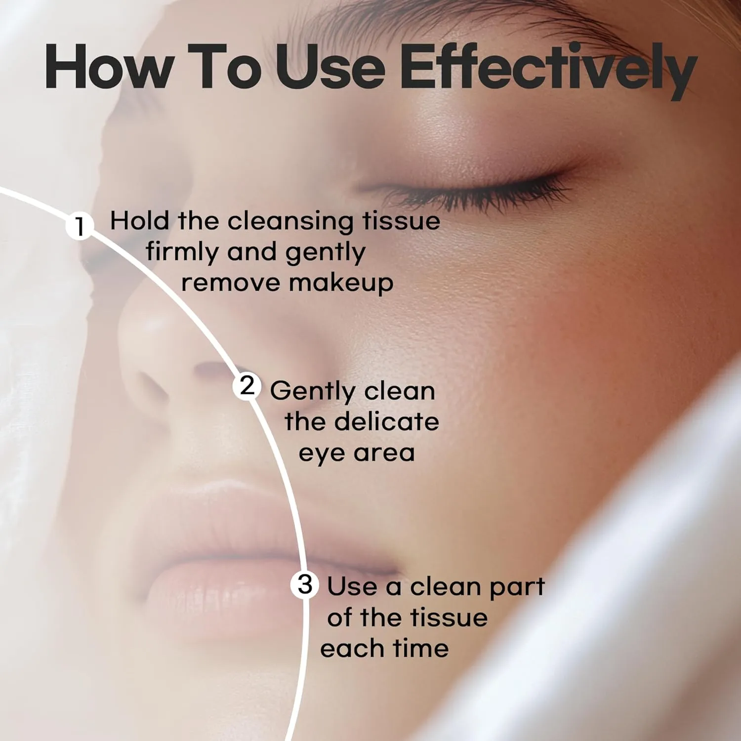 Epielle Argan Oil Makeup Remover Cleansing Wipes Tissue | Gentle for all Skin Types | Daily Facial Cleansing Towelettes | Removes Dirt, Oil, Makeup (Pack of 6)