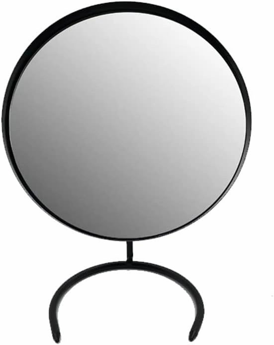 EQUALIZE Cosmetic Mirror American Country Retro Makeup Mirror Desktop Desktop Dressing Bathroom Round Mirror Mirror Personal Beauty Mirror