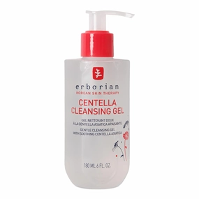 Erborian - Cleansing Gel - Gentle Daily Facial with Soothing Centella Asiatica Extract - Purifying, Detoxifying & Moisturizing Face Cleanser Removes Impurities - Korean Skincare - 6 fl. oz