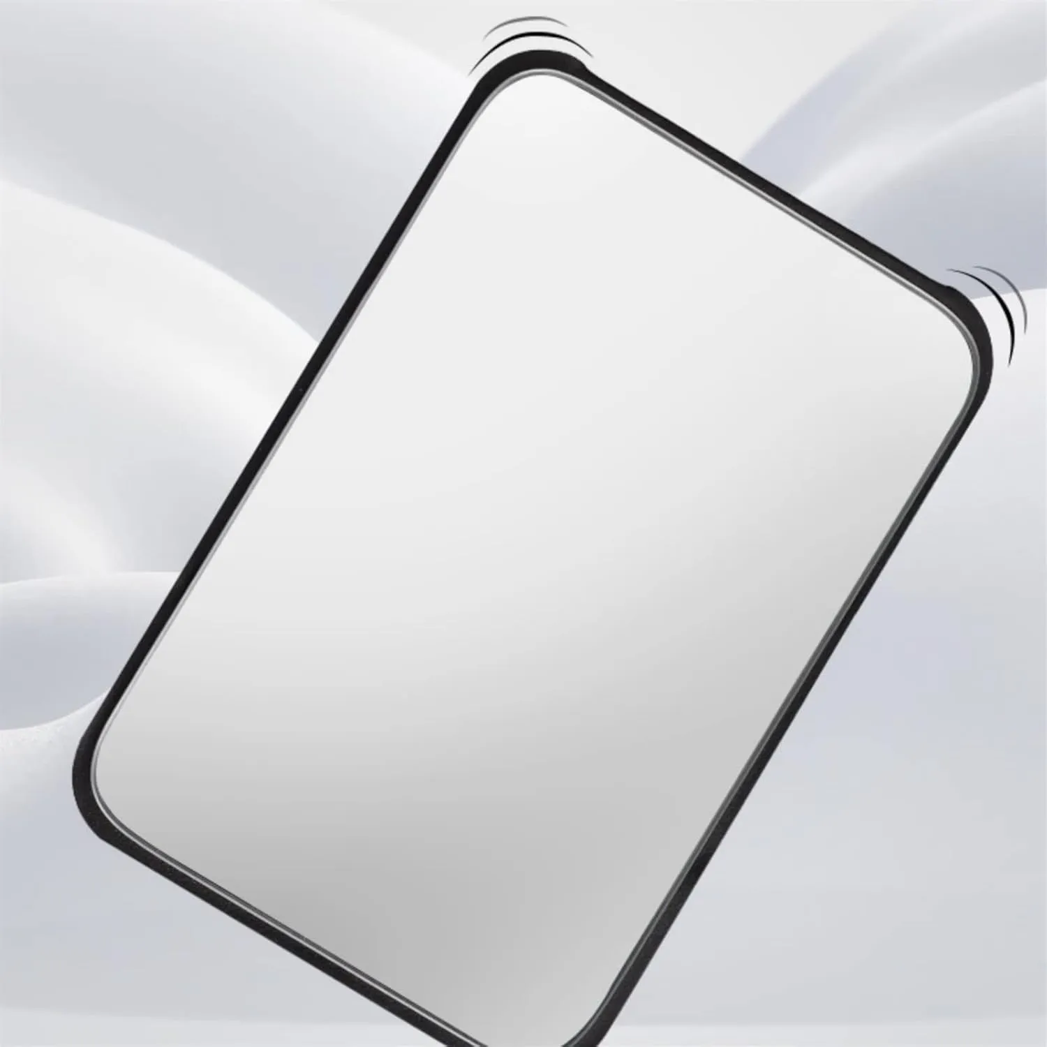 Espejo Folding Mirror Men's and Women's Desktop Helper Household Portable Simple Large Portable Student Dormitory Makeup Mirror Makeup Mirror(Pink,Large)
