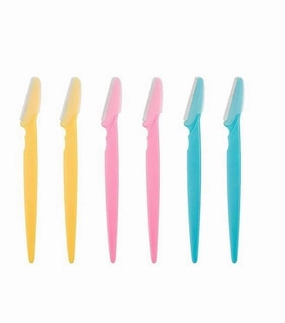 Eyebrow Razor with Precision Cover for Women and Men,Pack of 6