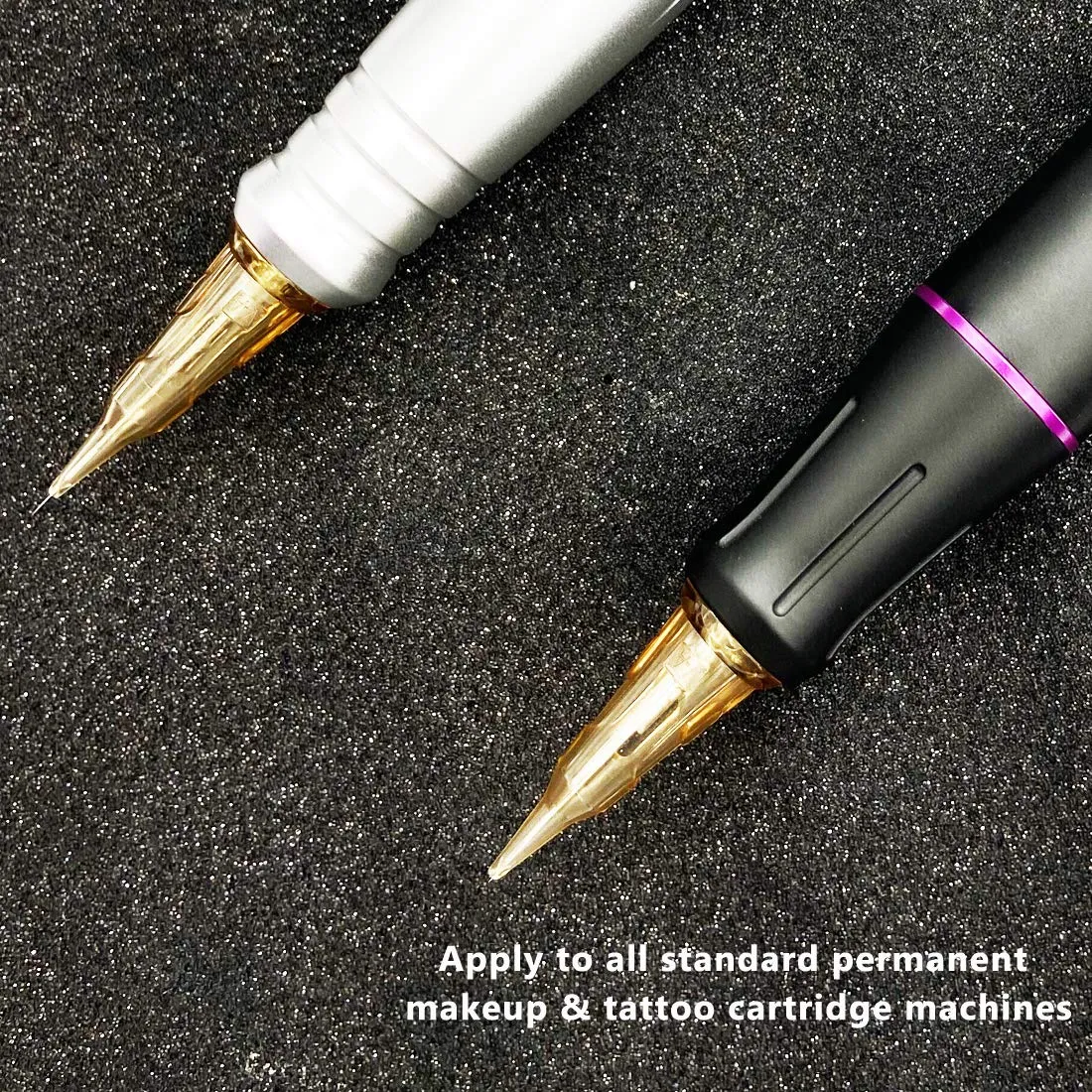 EZ Tattoo Cartridge Needles - 20Pcs #10 (5RS) Permanent Makeup SMP Bugpin Round Shader 0.30mm Microblading Hair Scalp for Tattoo Pen Rotary Machine Supply - V-SELECT
