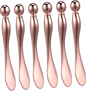 Garneck 6-piece Eye Cream Applicator Set Face Roller for Eyes Makeup Spoon Skincare Tool Perfect for Droopy Eyelids