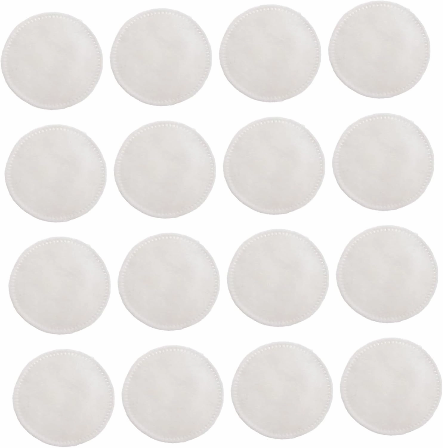 Gatuida 300 Pcs Cleansing Cotton Cottons Pad Facial Cotton Pad Wiping Face Cotton Pads Cotton Blend All Cleaning Skin Swab Hot Cloth Wet Thick Tips Makeup Wipes White
