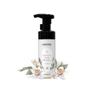 Gentle Hydrating Moisturizing Foam Cleanser - Suitable for All Skin Types, Removes Makeup & Impurities, Easy Rinse Formula, Neroli Essence. Gift idea for stocking stuffer.
