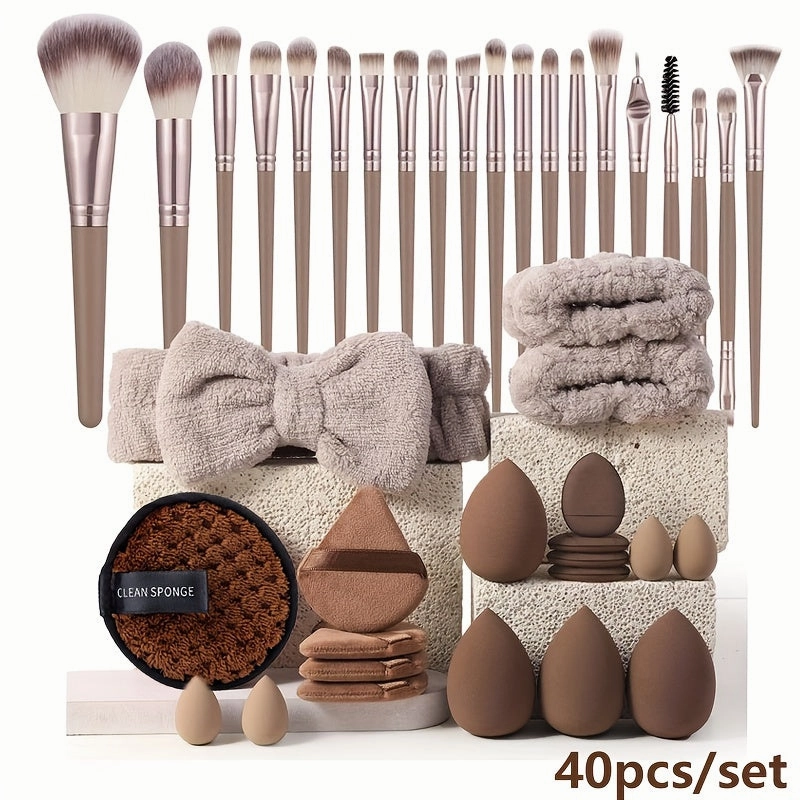 GlowPro 20/40-Piece Makeup Tool Set