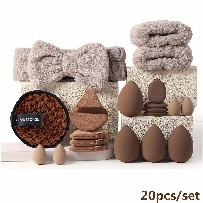 GlowPro 20/40-Piece Makeup Tool Set
