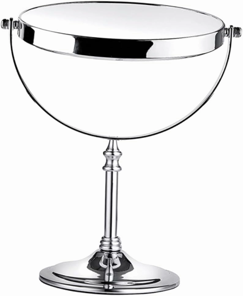 Housoutil Cosmetic Mirror Glass 3X Magnification Double-Sided for Bathroom and Vanity