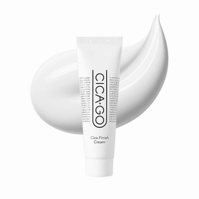 ISOI CICAGO Cica Finish Cream, Soothing & Hydrating Moisturizer with Centella Asiatica, Lightweight Facial Cream for Sensitive Skin, Korean Skin Care (1.69 fl.oz, 50ml)
