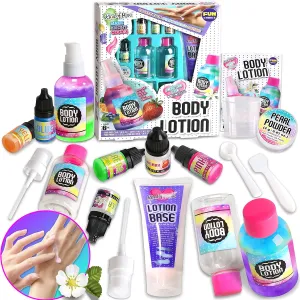 Kid Body Lotion Making kit, FunKidz STEM Makeup Maker kit for Girls Science Kits